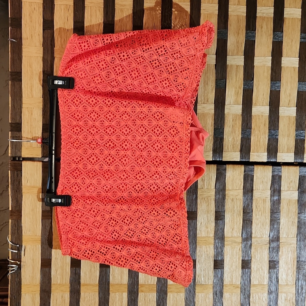 Catalina orange swim skirt